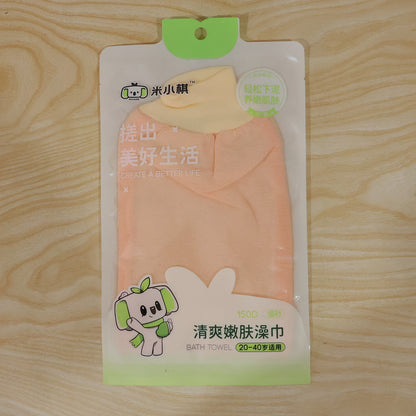 Bath scrub glove pack box