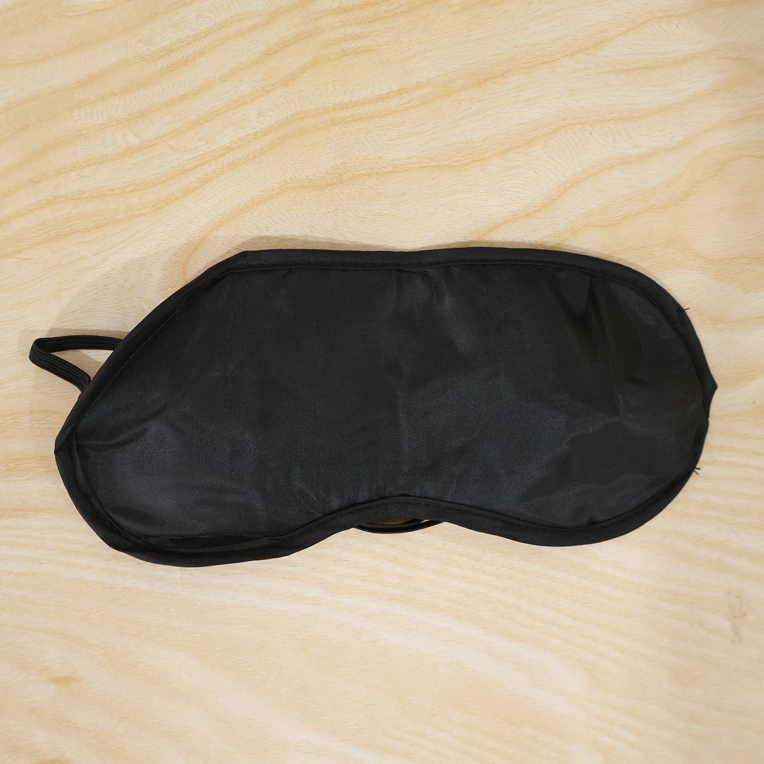 Black satin eye mask 1 pc