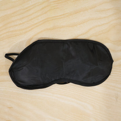Black satin eye mask 1 pc