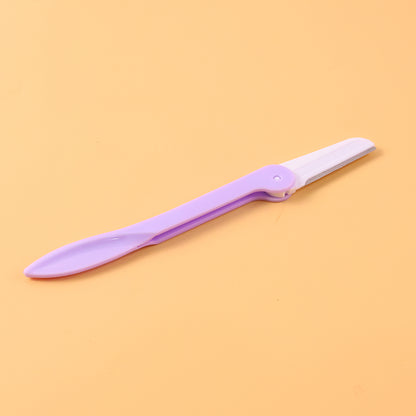 Eyebrow facial hair razor with 3 Replaceable Blades