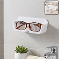 Plastic Sunglasses Holder Stand Wall Mounted Eyewear Rack Adhesive (1 Pc)
