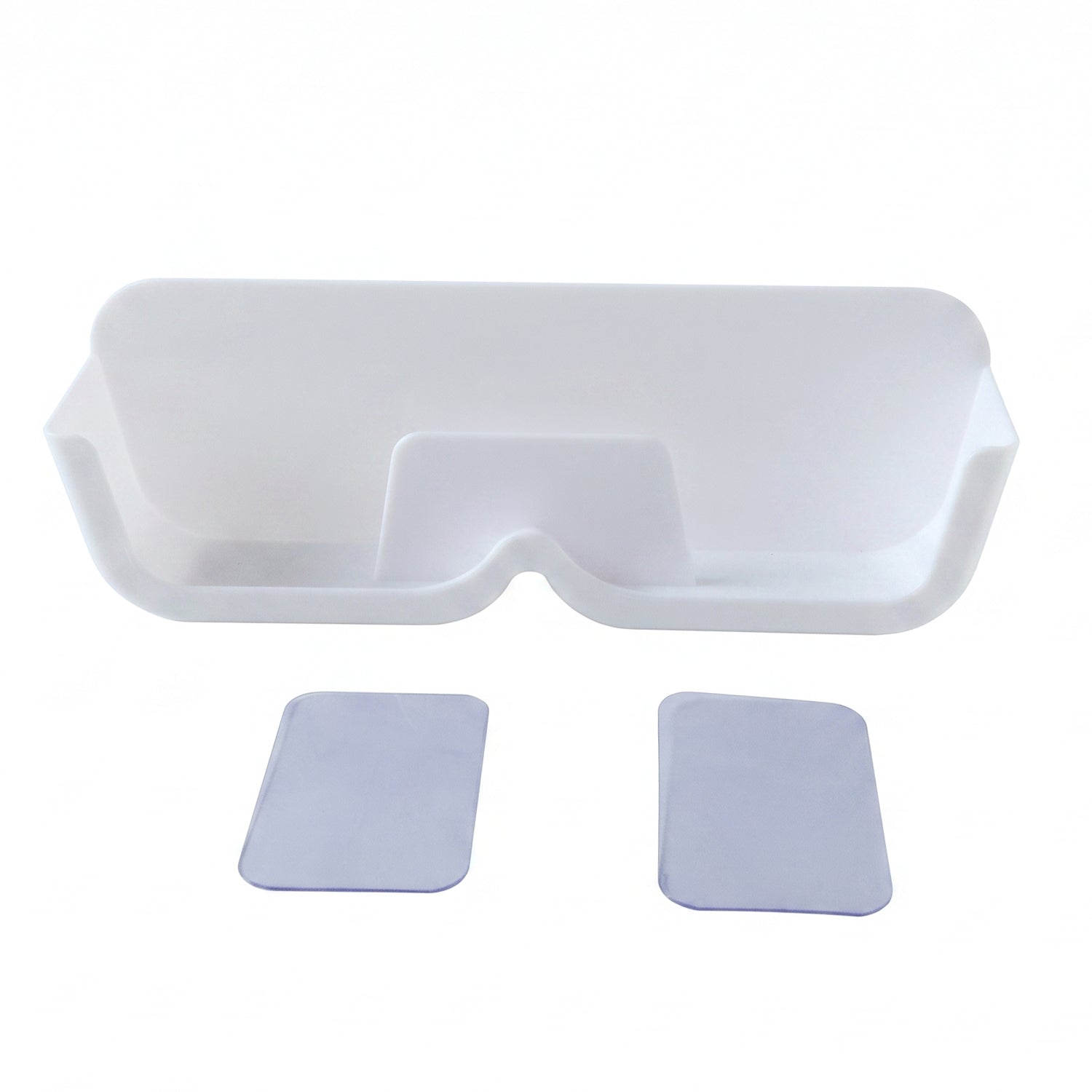 Plastic Sunglasses Holder Stand Wall Mounted Eyewear Rack Adhesive (1 Pc)