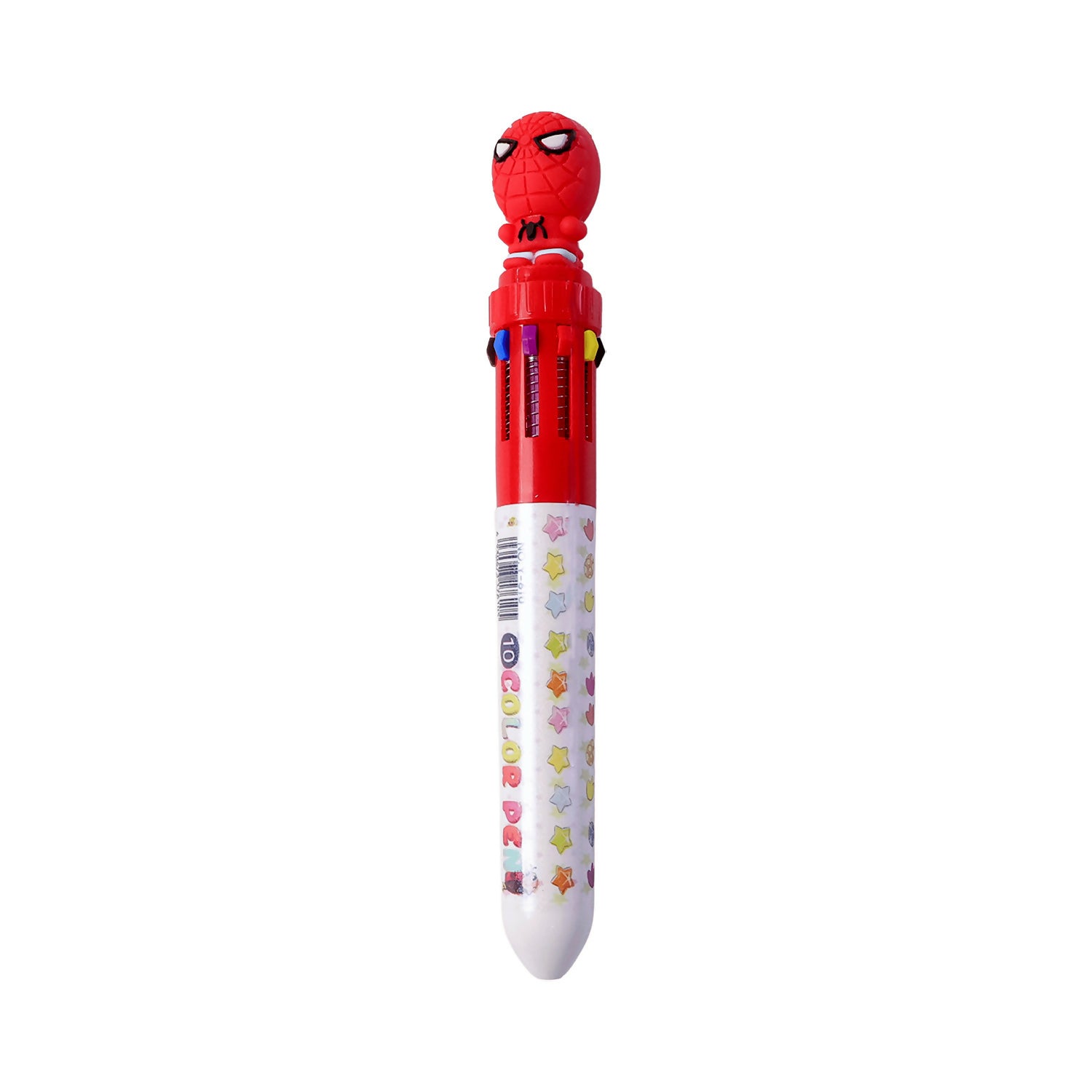 Colorful superhero pen ready for school and art