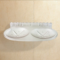 Double Soap Dish Holder ,Sabudani