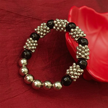 Oxidised Beads Bracelet