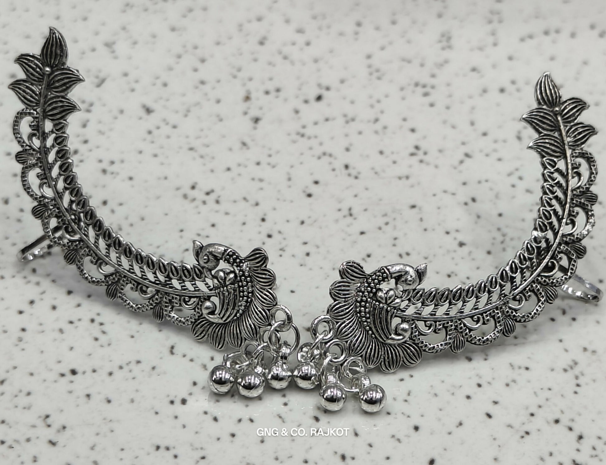 Silver Jhumka Earings