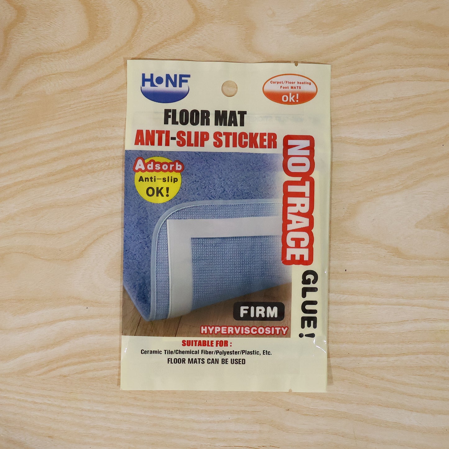 Anti Slip Mat Grippers – Reusable Floor Mat Fixing Stickers for Safety