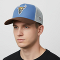 Blue Adjustable Mesh Cap – Stylish & Breathable Unisex Design