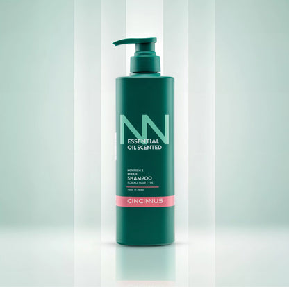 Clean and nourishing floral scent of shampoo