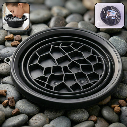 Facial ice bowl for skin therapy and face cooling