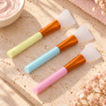 Silicone Face Mask Brush Set for Even Skincare Application at Home and Salon (3 Pc)
