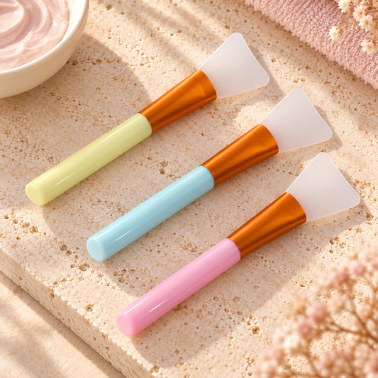 Silicone face mask brush set skincare applicator