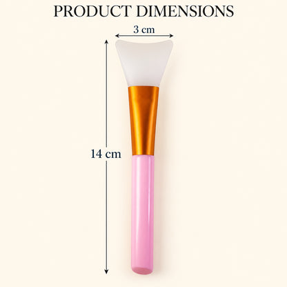 Silicone Face Mask Brush Set for Even Skincare Application at Home and Salon (3 Pc)