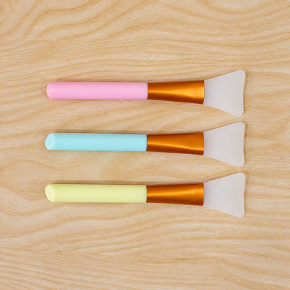 Silicone Face Mask Brush Set for Even Skincare Application at Home and Salon (3 Pc)