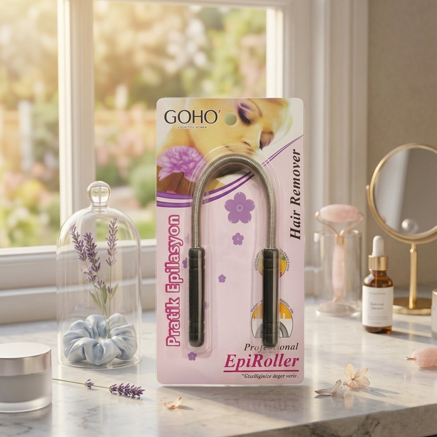 Facial Hair Remover Spring Tool – Gentle, Painless Epilator