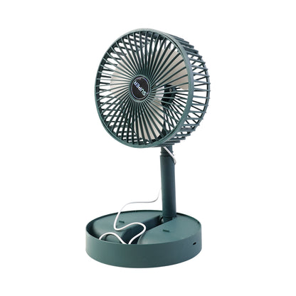 Foldable Mini Desk Fan with Adjustable Height and Angle (1 Pc)