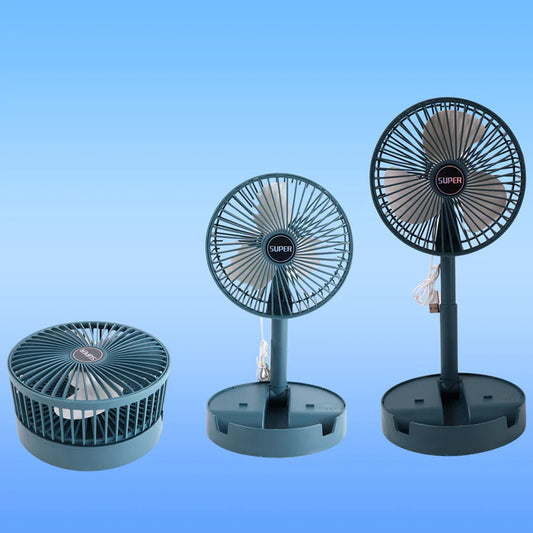 DeoDap Foldable Mini Desk Fan main product image