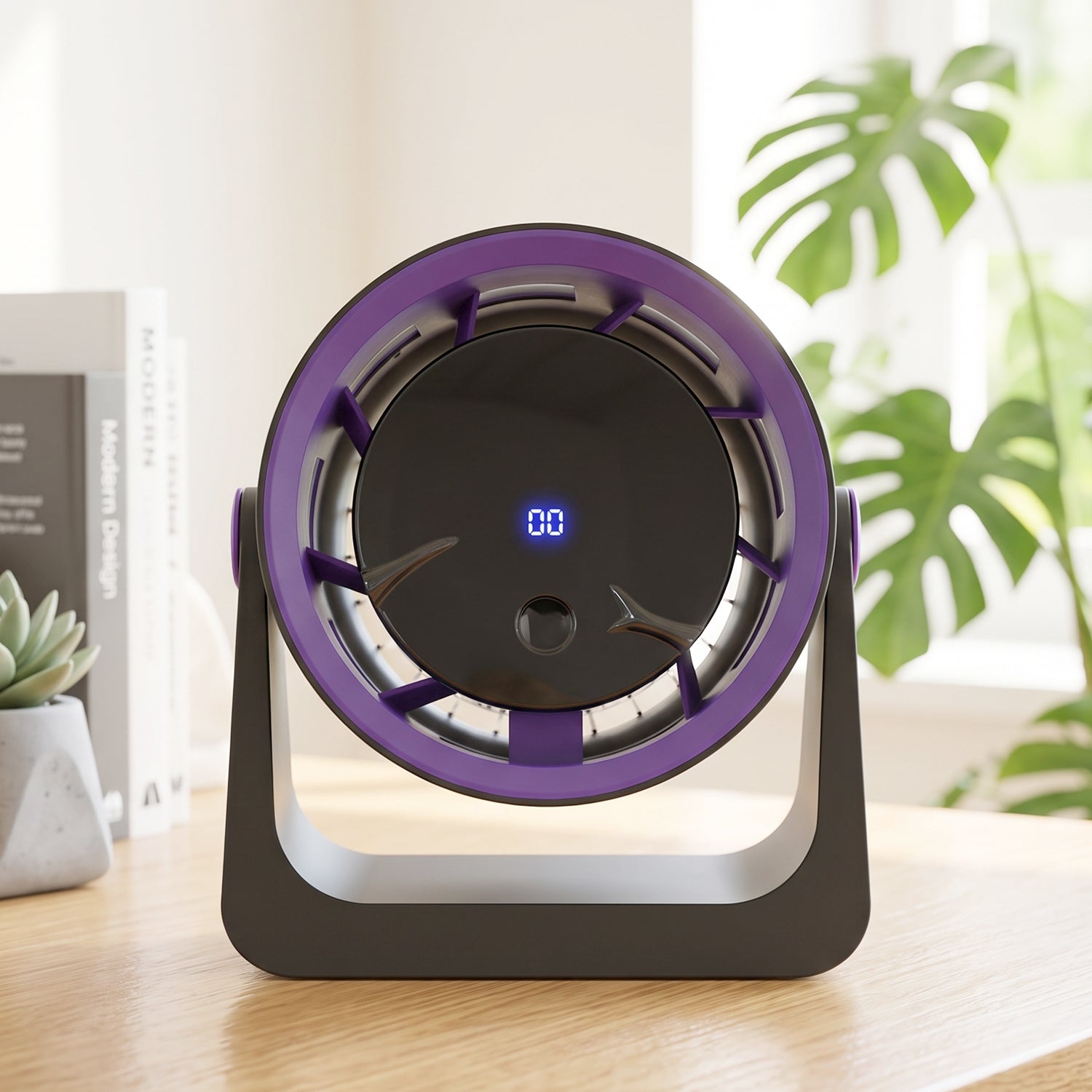 Personal Desktop Air Circulation Fan, Portable USB Desk Fan (1 Pc)