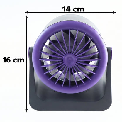 Personal Desktop Air Circulation Fan, Portable USB Desk Fan (1 Pc)