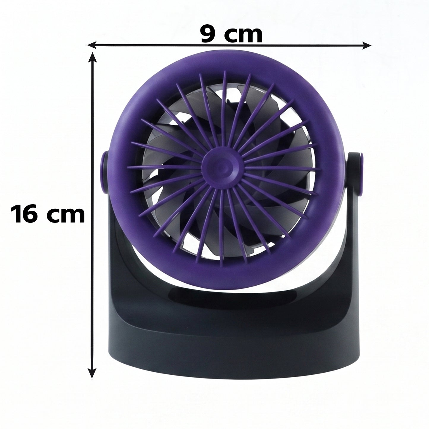 Desktop Air Circulator Table Fan with Hanging Hook, Portable Desk Fan (1 Pc)