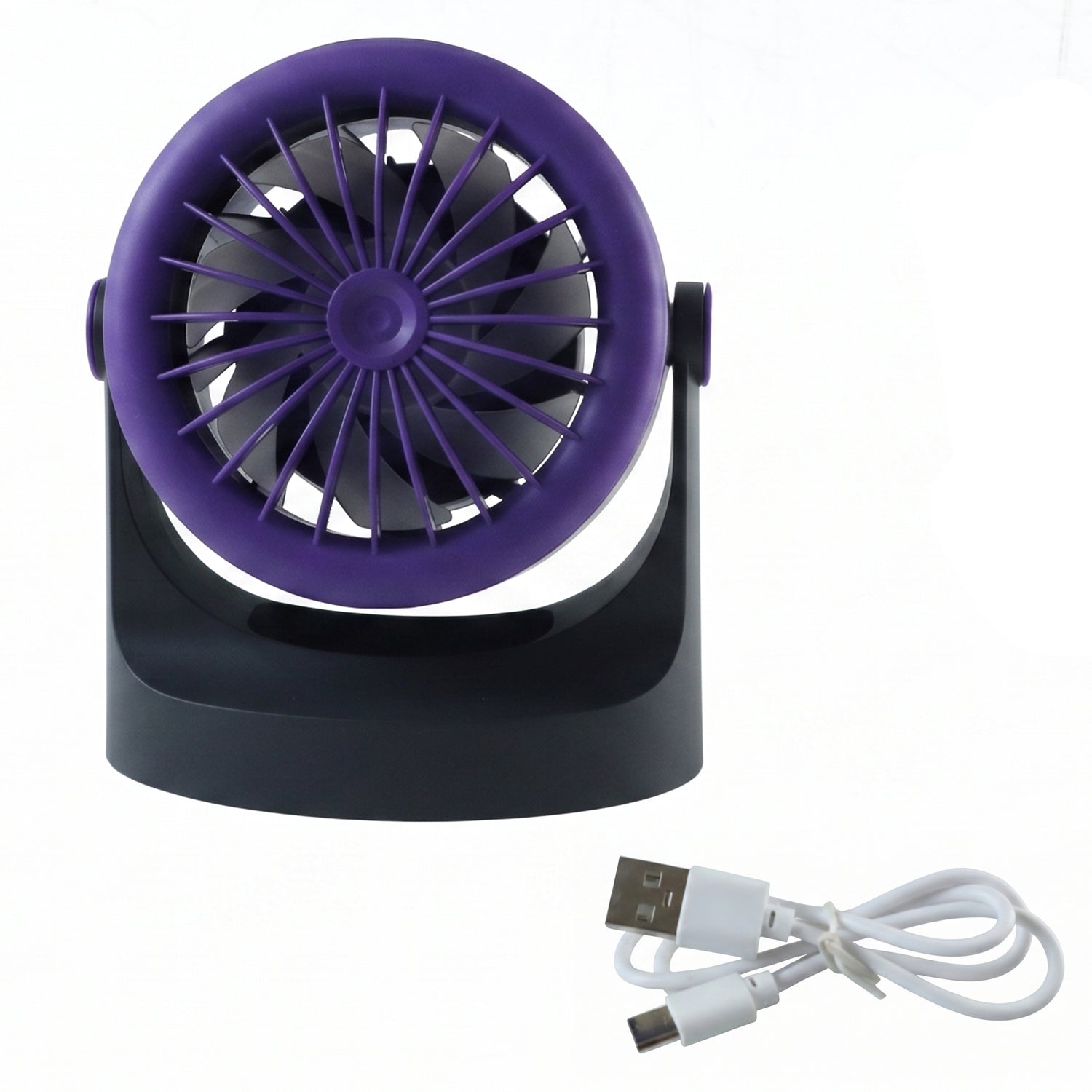 Desktop Air Circulator Table Fan with Hanging Hook, Portable Desk Fan (1 Pc)