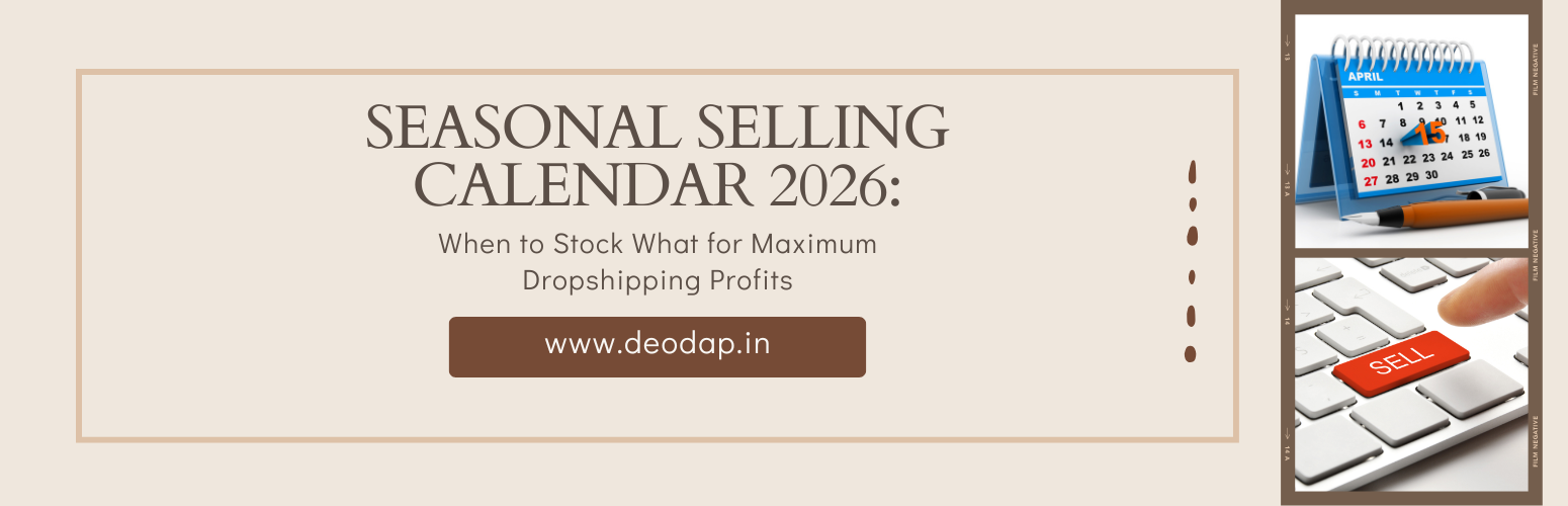Seasonal Selling Calendar 2026: When to Stock What for Maximum Dropshipping Profits