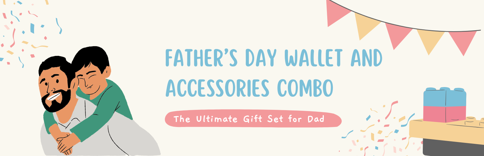 Father’s Day Wallet and Accessories Combo – The Ultimate Gift Set for Dad