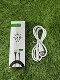 USB to Lightning Data Cable 3.4A Fast Charging 1m