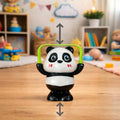 Wind-Up Jumping Panda Toy – Safe Mechanical Play for Kids