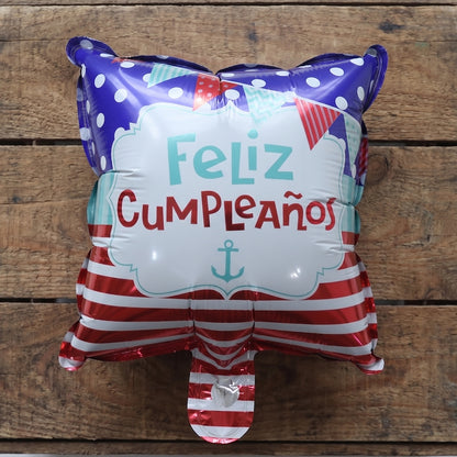 Feliz Cumpleanos birthday foil balloon for party