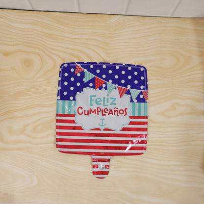 Feliz Cumpleanos Foil Birthday Balloon – 1 Pc Party Decor