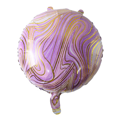 Round foil balloon easy decor
