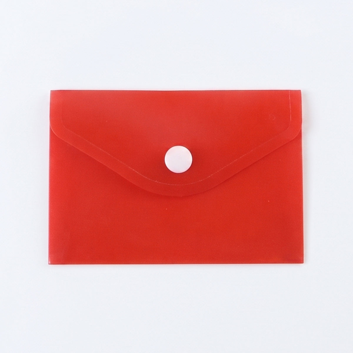 Assorted colored plastic document folder envelope for organizing papers