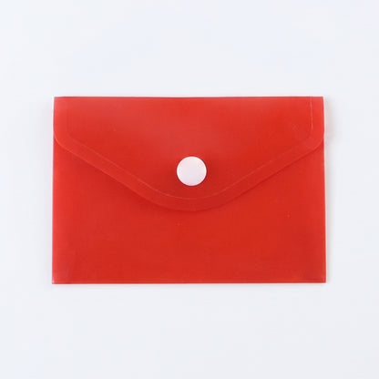 Assorted colored plastic document folder envelope for organizing papers