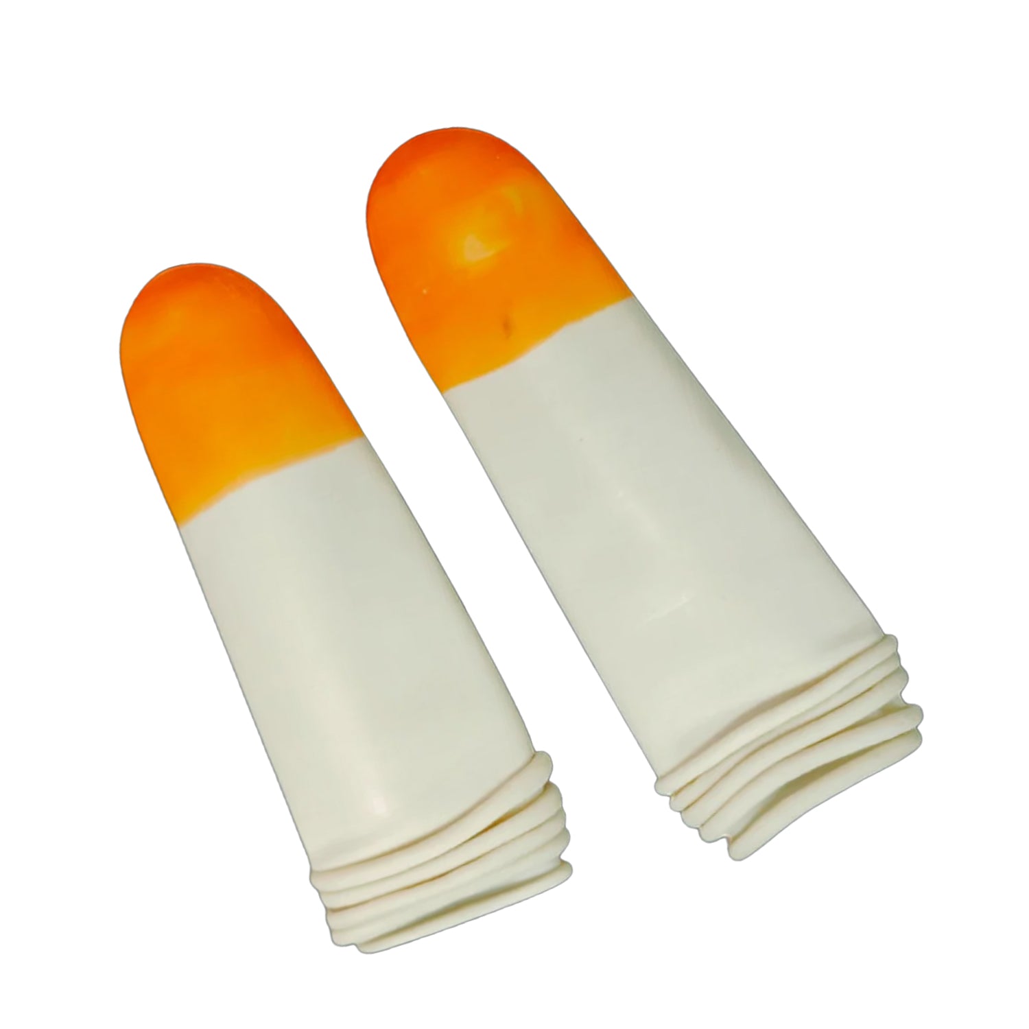 Silicone Finger Protector Caps, Reusable Anti Slip Fingertip Covers (10 Pcs Set)