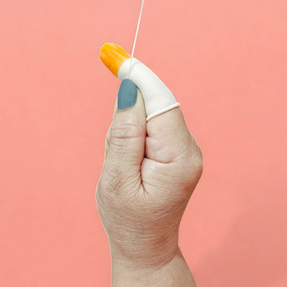 Silicone Finger Protector Caps, Reusable Anti Slip Fingertip Covers (10 Pcs Set)