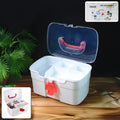 First Aid Box – Portable Medicine Storage with Tray | Organivo