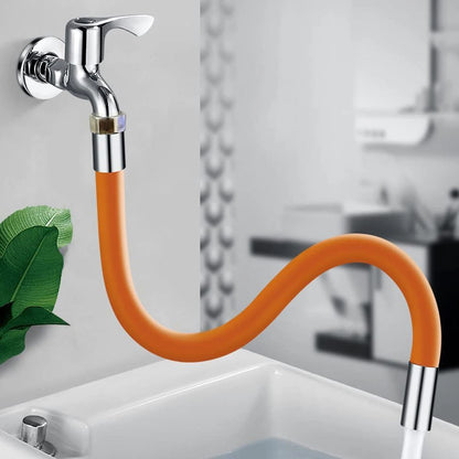 Flexible Silicone Water Tap Extender Pipe 44 Cm 1 Pc