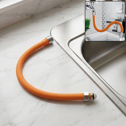 Flexible Silicone Water Tap Extender Pipe 44 Cm 1 Pc
