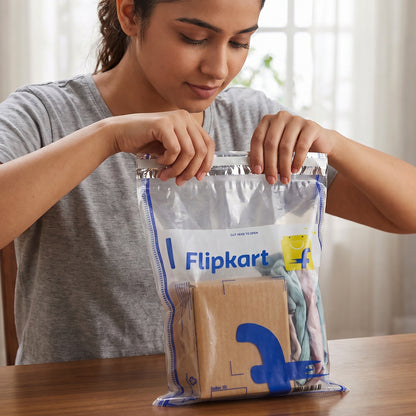 Flipkart Courier Bags 6 x 8 Inch Pack of 100 Tamper Proof Polybags (100 Pc)