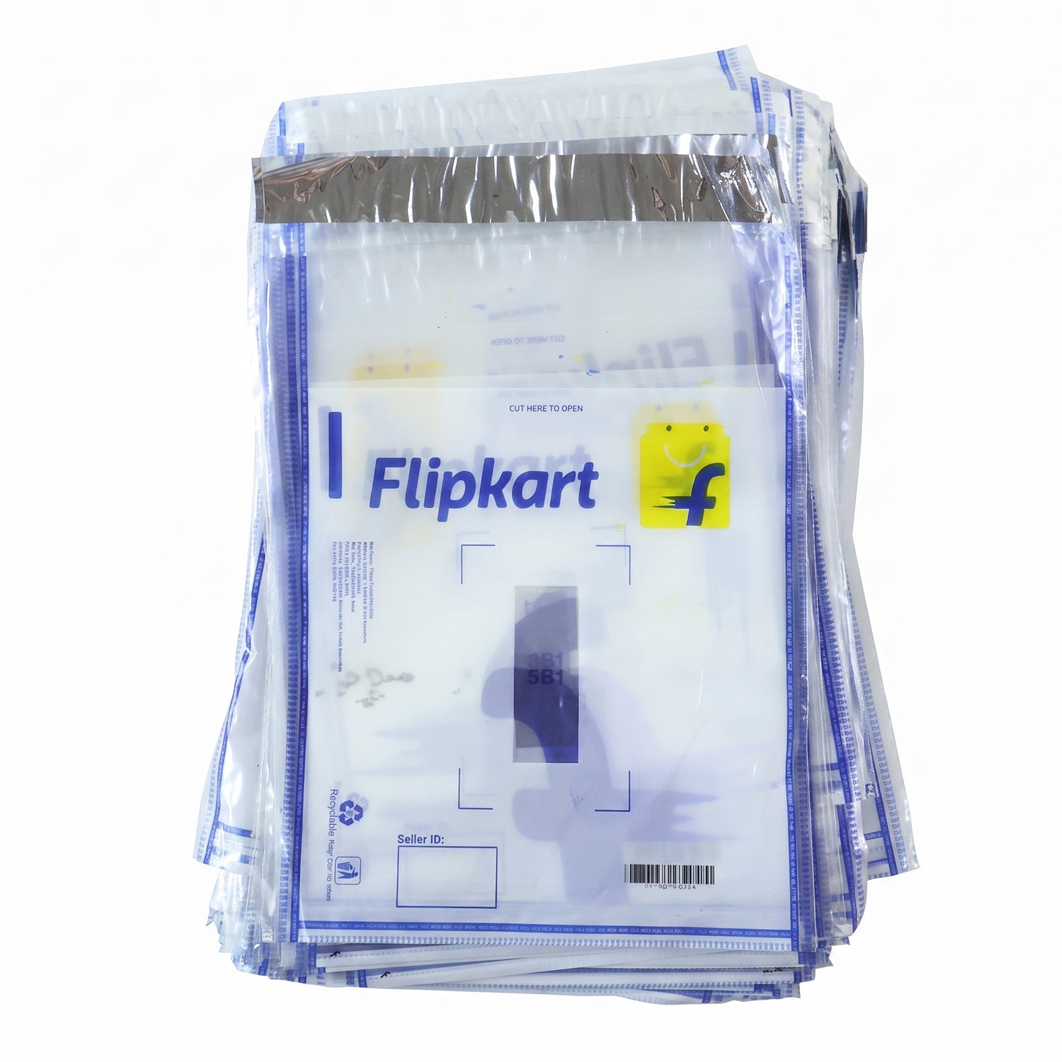 Flipkart Courier Bags 6 x 8 Inch Pack of 100 Tamper Proof Polybags (100 Pc)