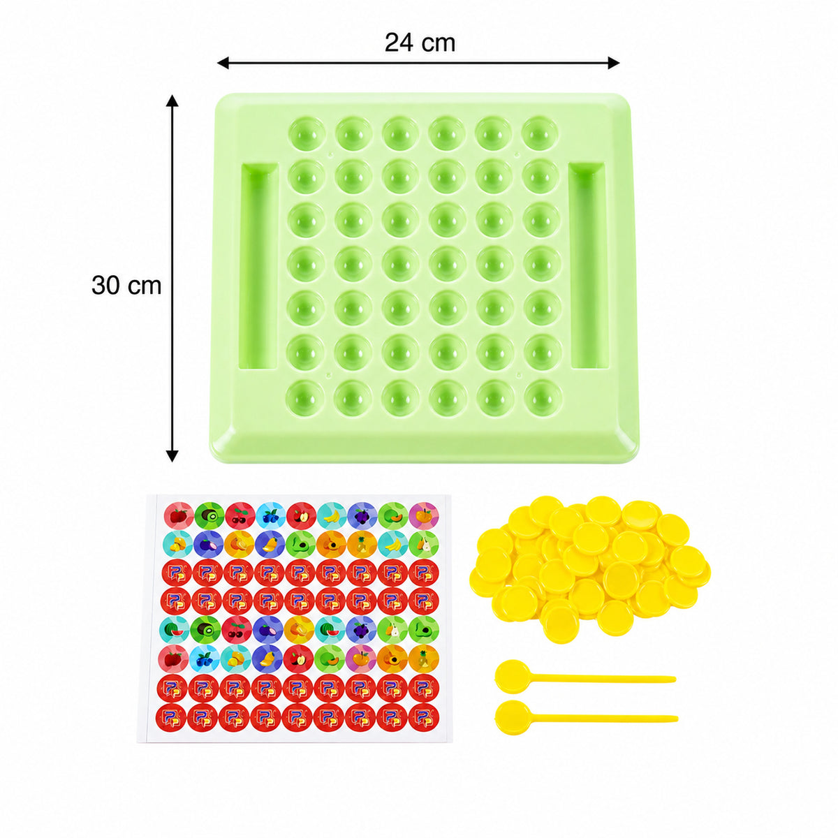 Flip and Match Fruit Memory Board Game for Kids Brain Learning Fun (1 Set)