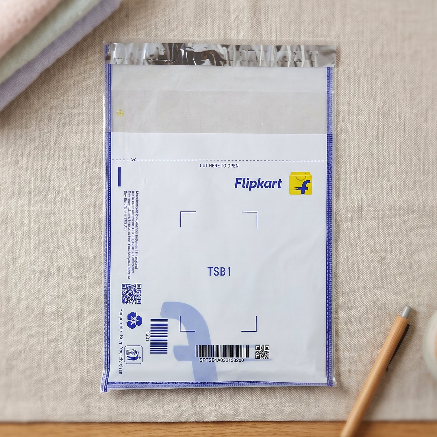 Flipkart Courier Bags 8.5 x 11 Inch Pack of 100 Tamper Proof Polybags (100 Pc)