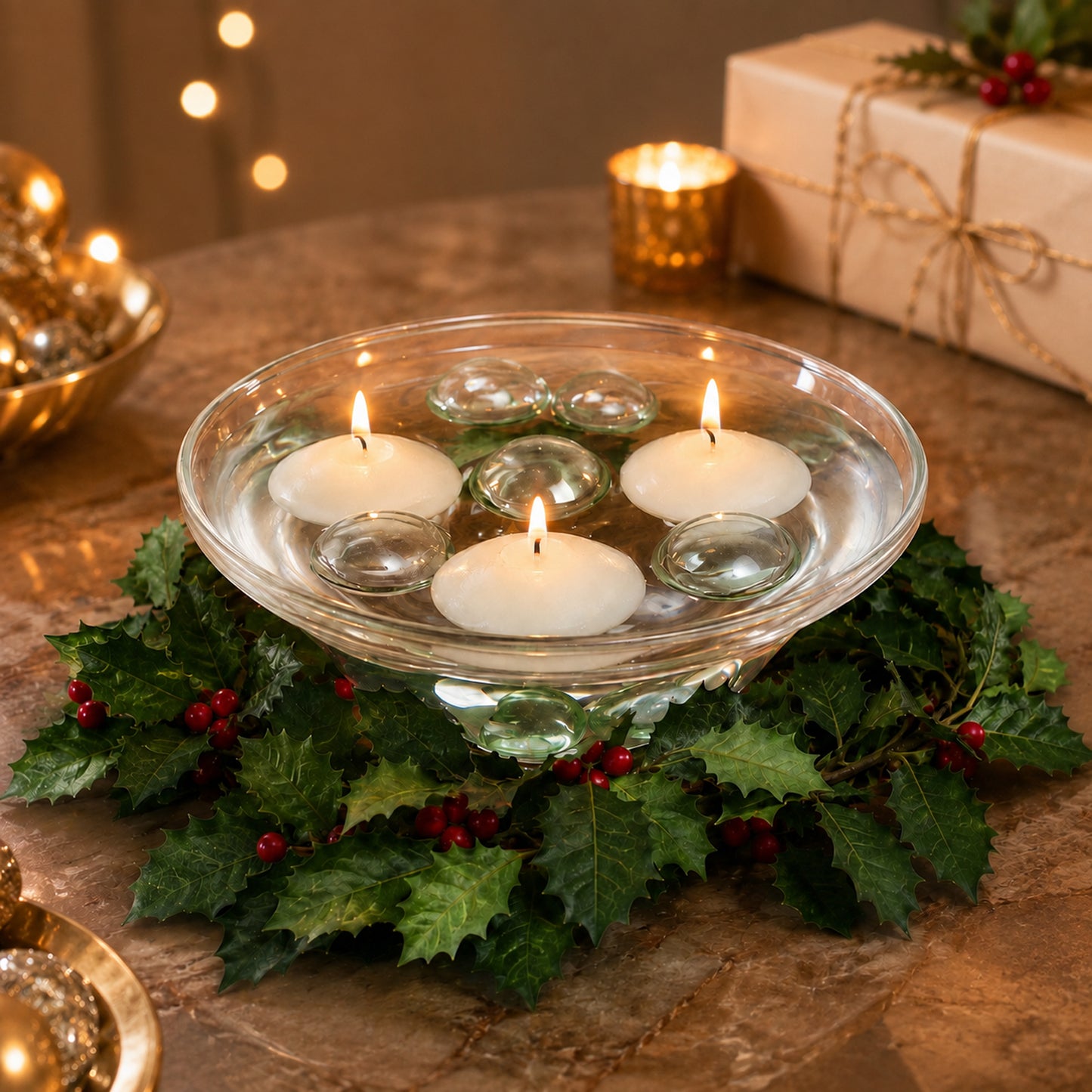 Floating Candle Holder – Romantic Table Decor | Styleva