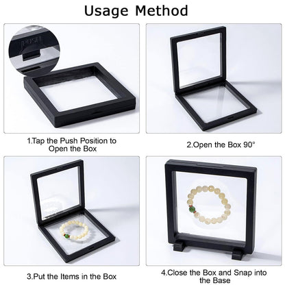 Transparent Jewellery Display Box (11x11 cm / 1 Pc)