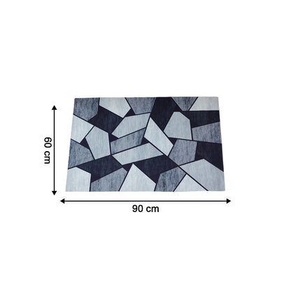 decorative geometric floor mat for home