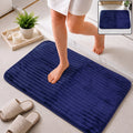 Anti Slip Soft Carpet Mat 60 x 39 Cm Memory Foam Bath Mat Absorbent (1 Pc)