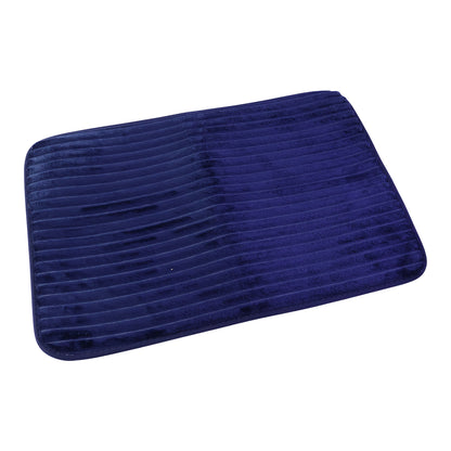 Anti Slip Soft Carpet Mat 60 x 39 Cm Memory Foam Bath Mat Absorbent (1 Pc)