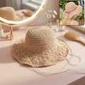 Wide Brim Summer Sun Hat – Stylish & UV Protection for Women