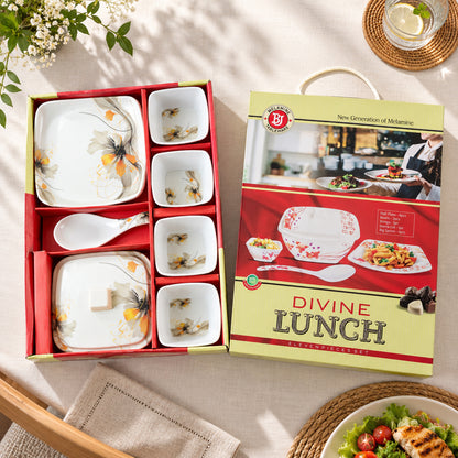 Plastic Dinner Set – 11-Piece Food-Grade Tableware | Jiaqi